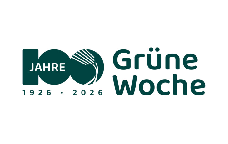 100 Jahre Grüne Woche Logo 1926-2026 horizontal